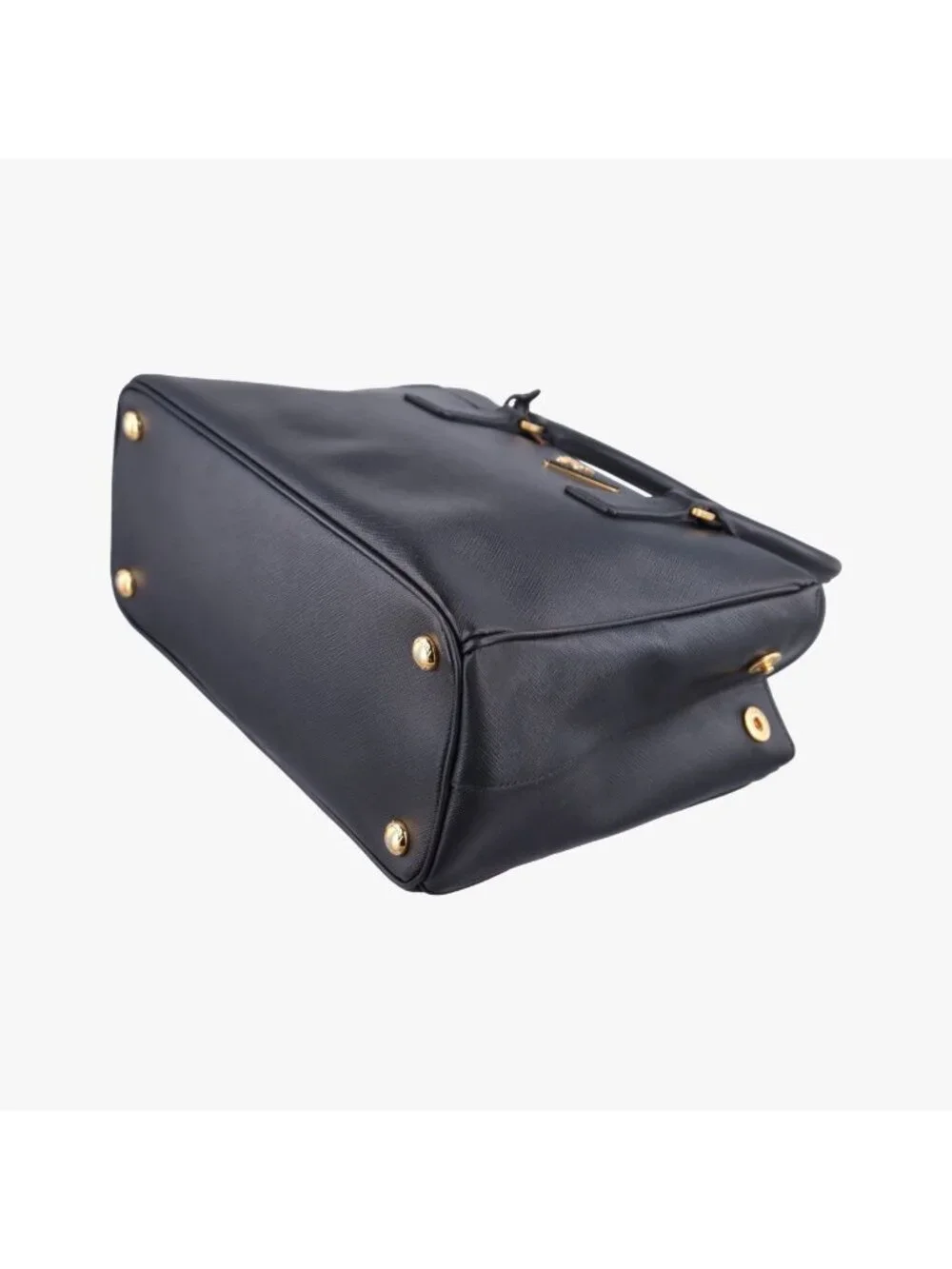 Prada Galleria Black Saffiano Leather Shoulder Bag